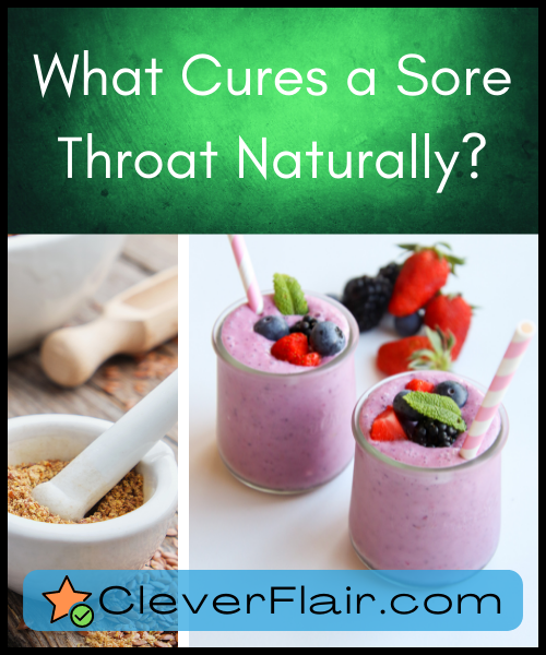 Natural cures for sore throat